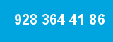 928 364 41 86